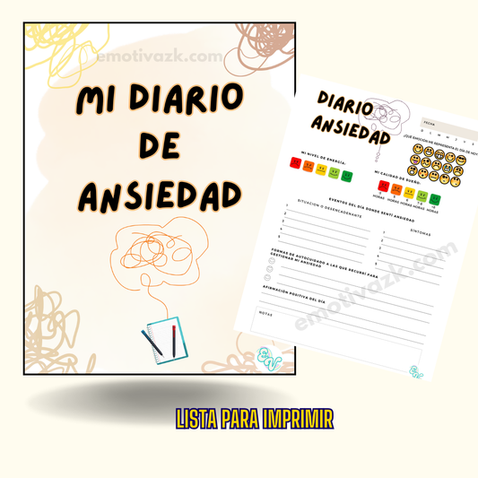 Plantilla Diario Ansiedad